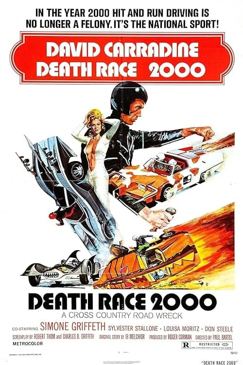 Death Race 2000 film posteri