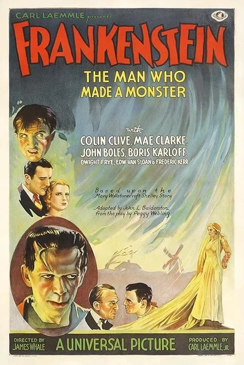 Frankenstein film posteri