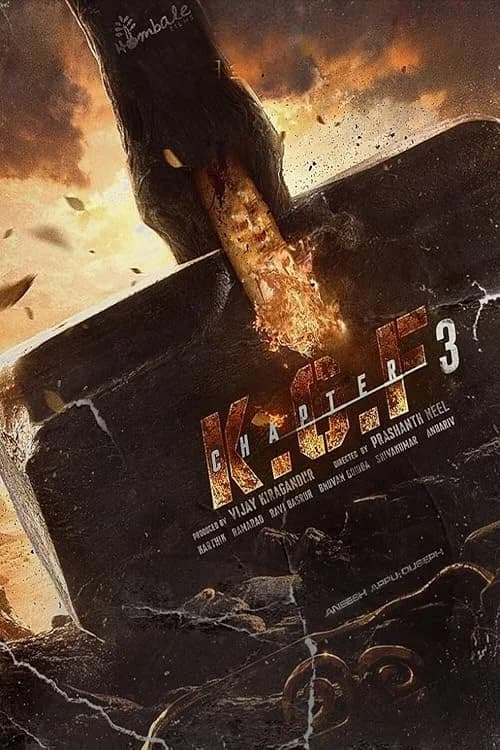 K.G.F: Chapter 3 film posteri