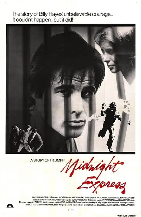 Midnight Express film posteri