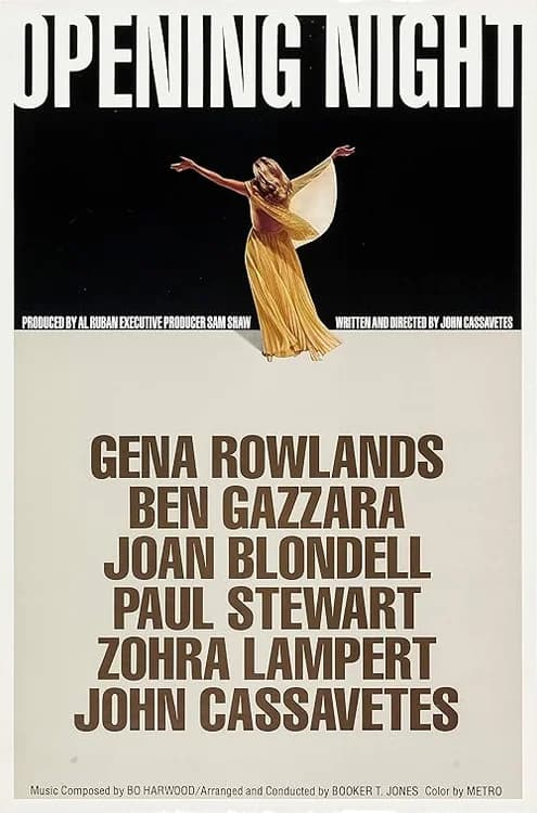 Opening Night film posteri