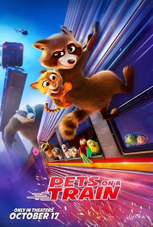 Pets on a Train film posteri
