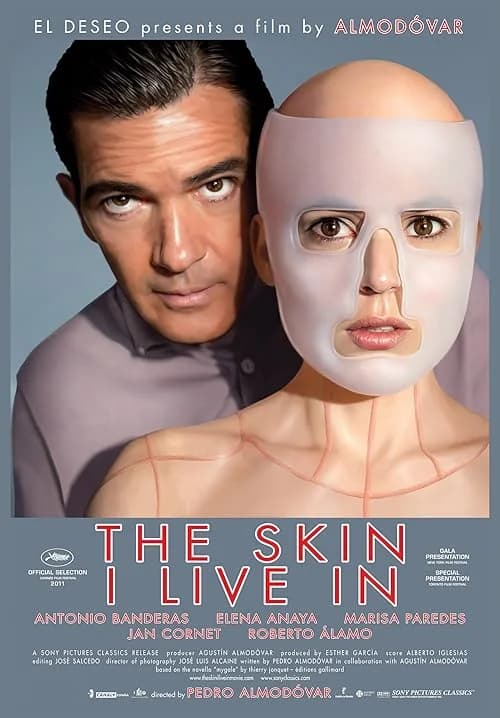 The Skin I Live In film posteri